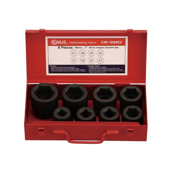 Caisse à douille 108 pc LAMBOSS