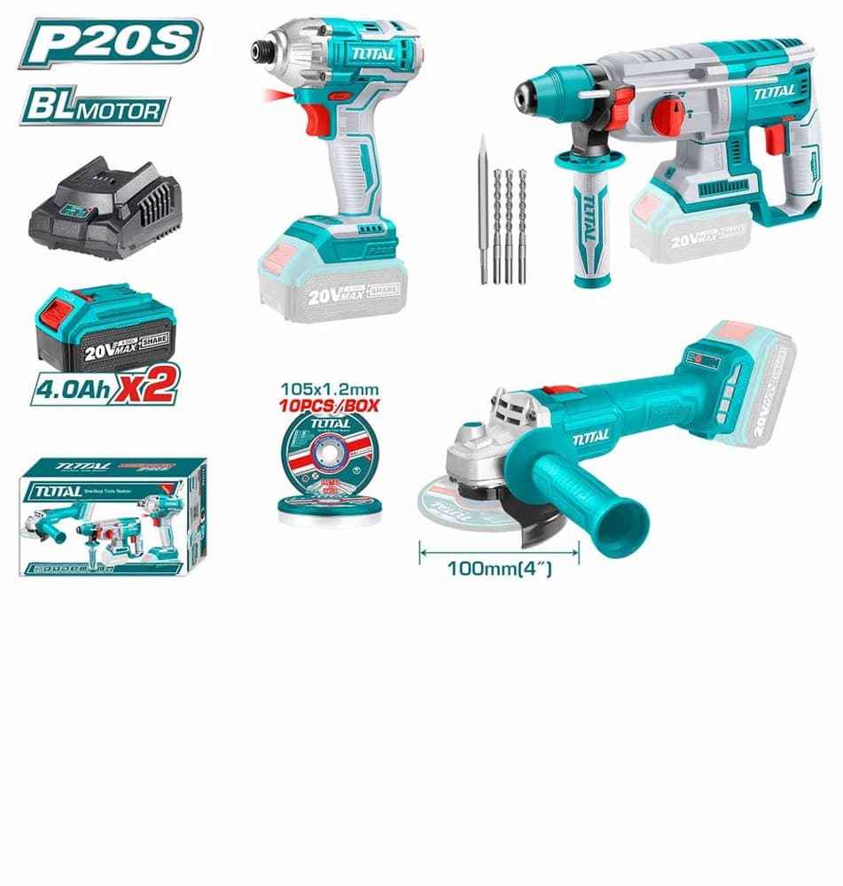 Kit POWER BLEU 9PCS