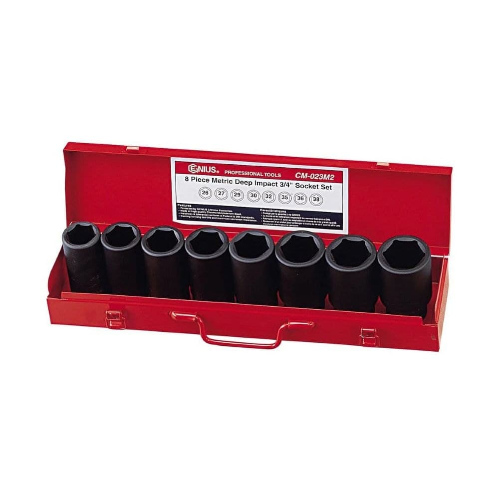 Caisse douilles 3/4 26PCS