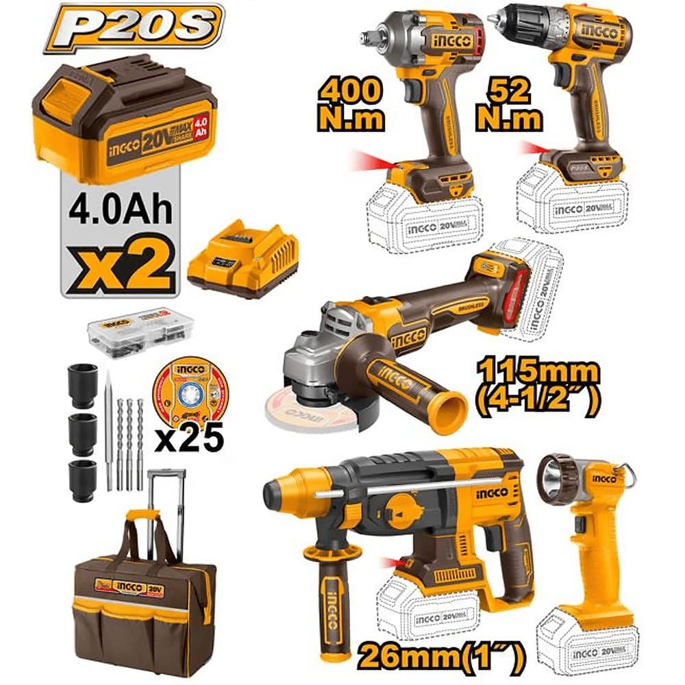Kit 5PCS outillage EMTOP