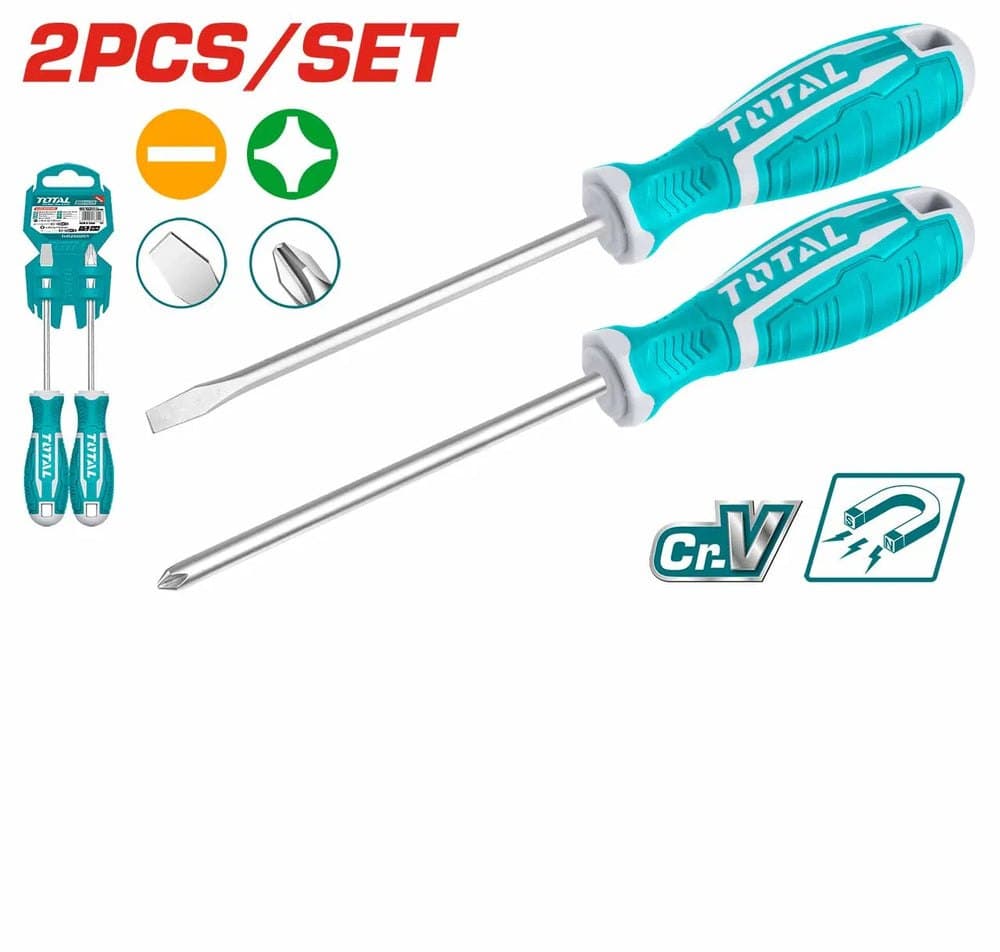 Jeu tournevis TOTAL 2PCS