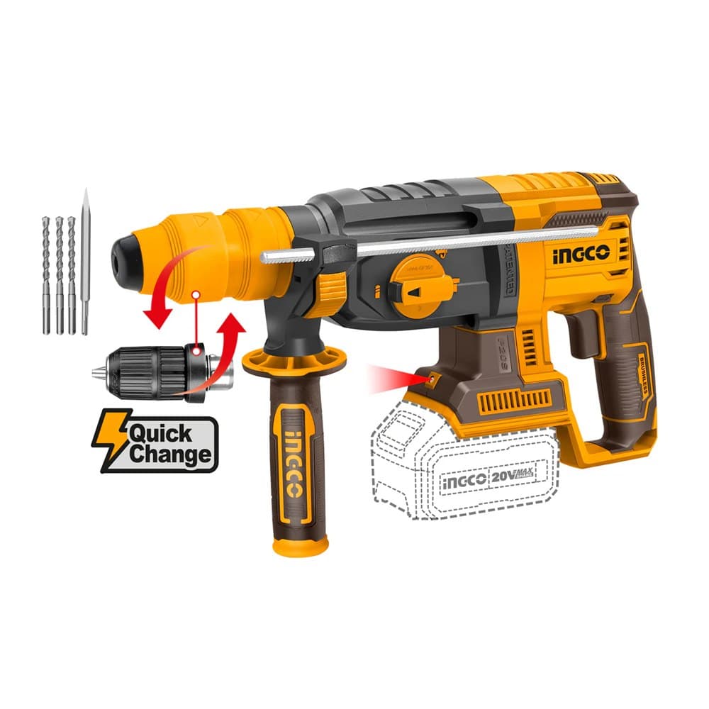 Perforateur batterie WORCRAFT
