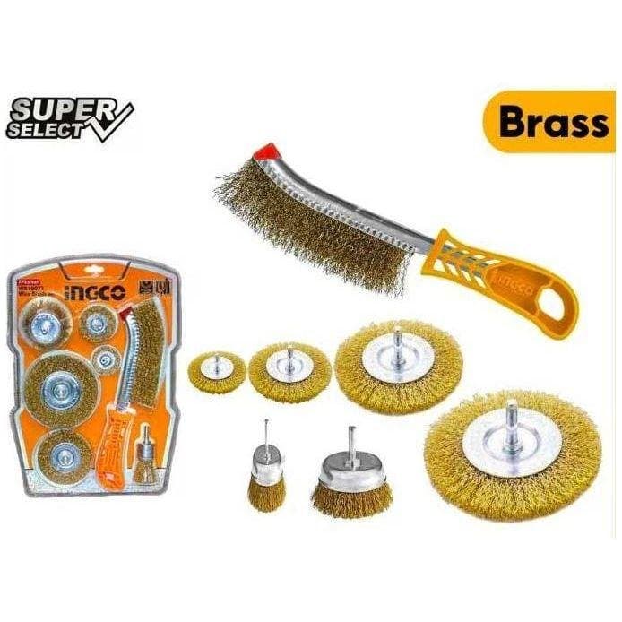 Jeu bross métallique INGCO