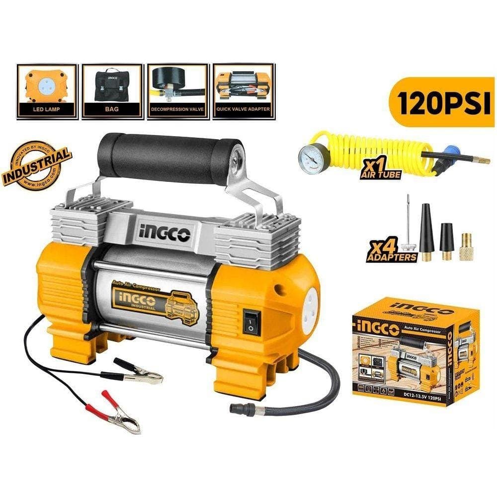 Auto compresseur avec lumière 12V