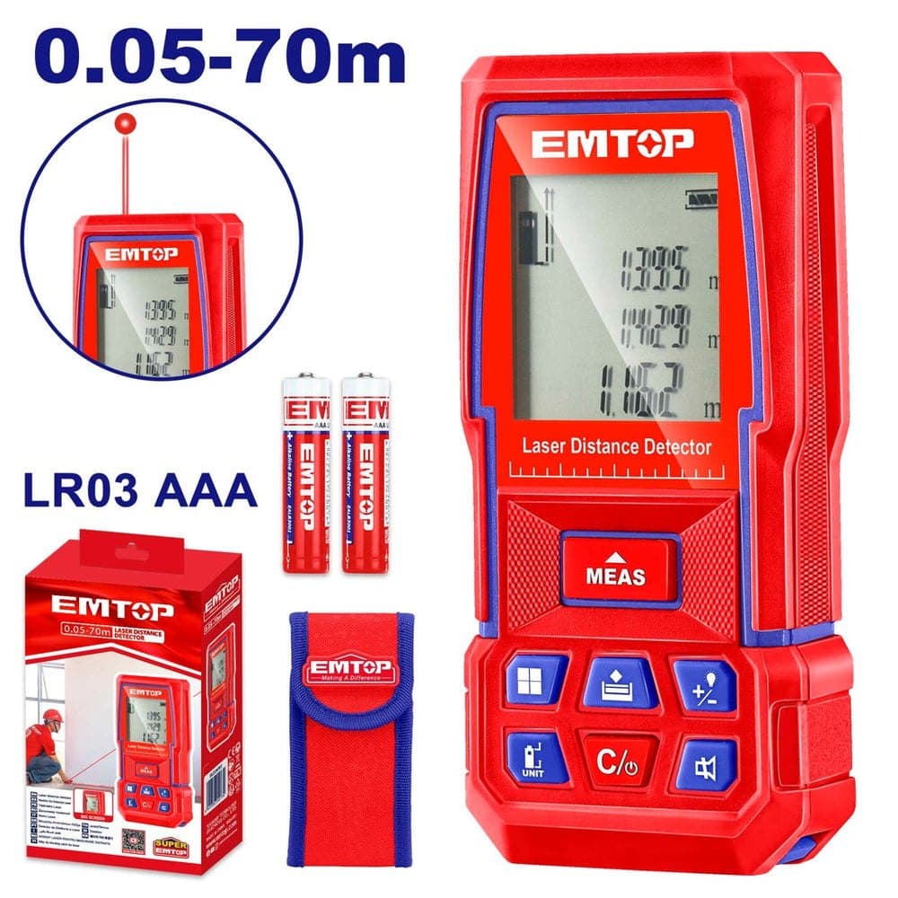 Mètre lazar 70M EMTOP