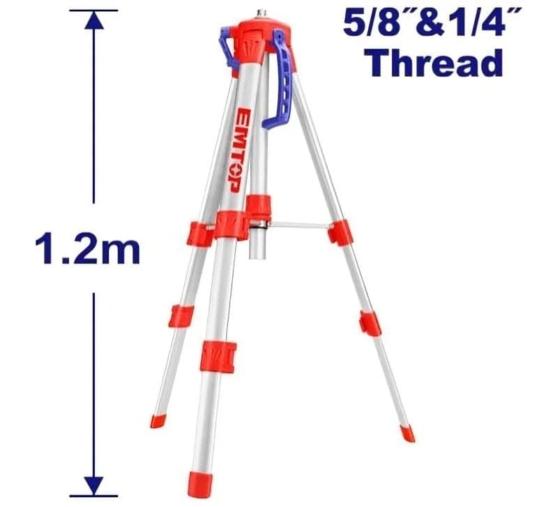 Perche niveau laser 3PIED EMTOP