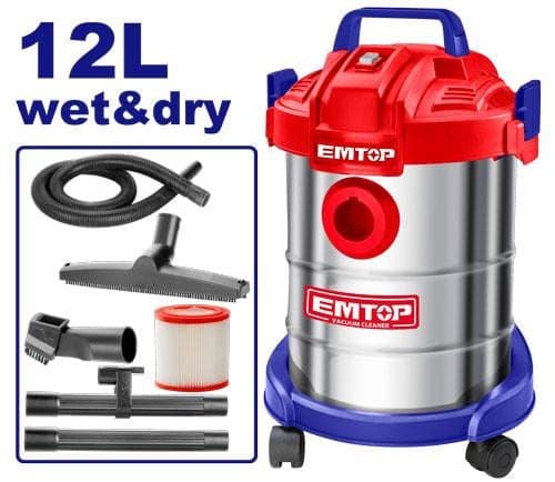 Aspirateur 1400W 30L EMTOP