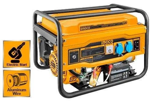 Groupe électrogène + demareure 2.8KVA INGCO