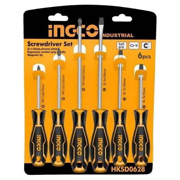Jeu tournevis 6PCS INGCO