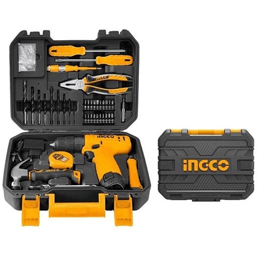 Malette à outils + visseuse 81PCS incgo