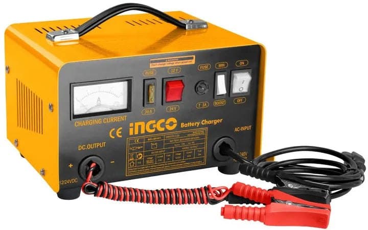 Chargeur batterie 12/24V INGCO