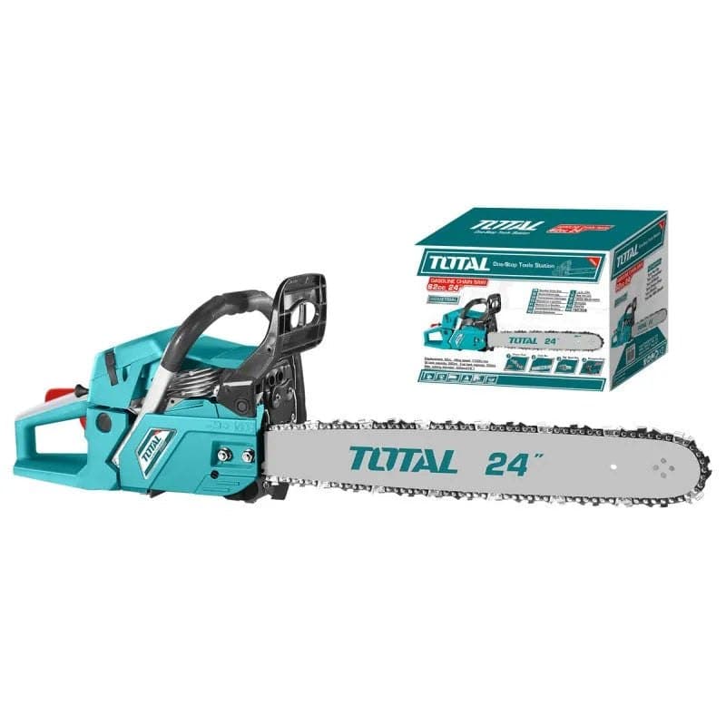 Scie à bois essence 2.4KW TOTAL 24P 62CC