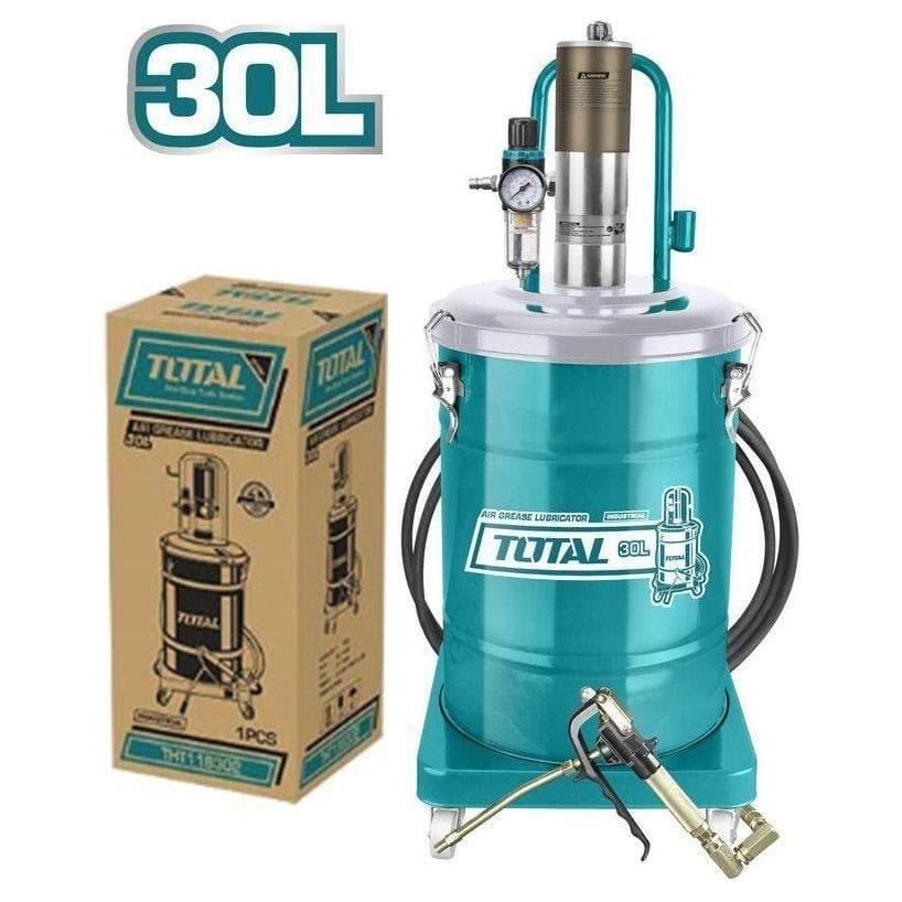 Pompe graisse pneumatique 30 kg TOTAL