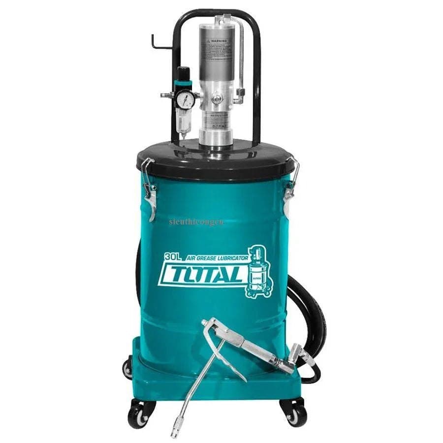 Pompe graisse pneumatique 45KG TOTAL