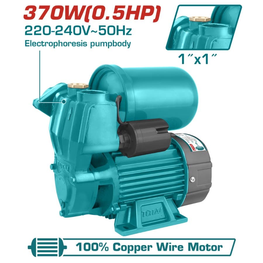 Pompe à eau +cerveau 370W TOTAL
