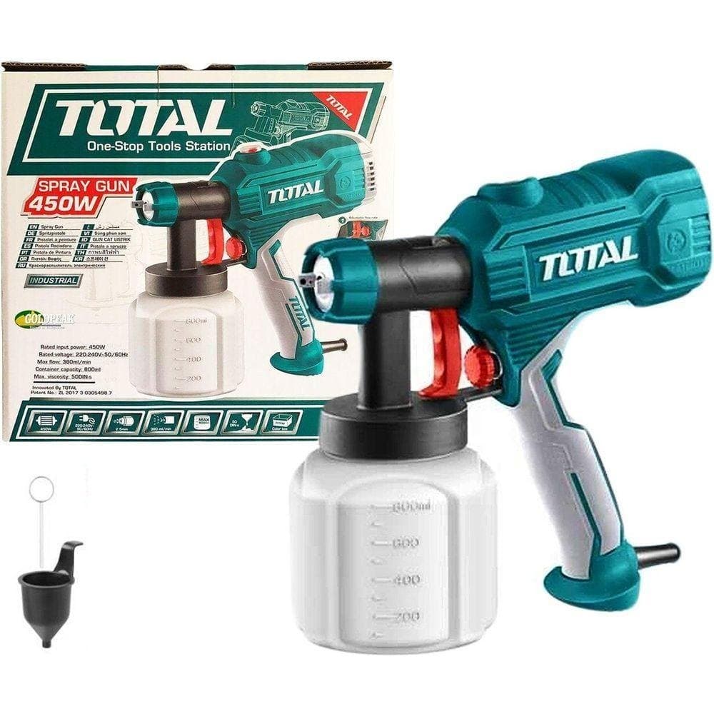 Pistolet peinture 450W elec TOTAL